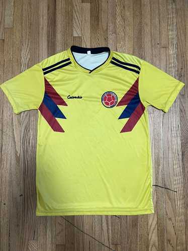 Vintage Colombia 2018-2019 Home Soccer Jersey