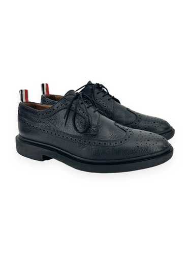 Thom Browne FW14 Black Pebble Grain Leather Brogue