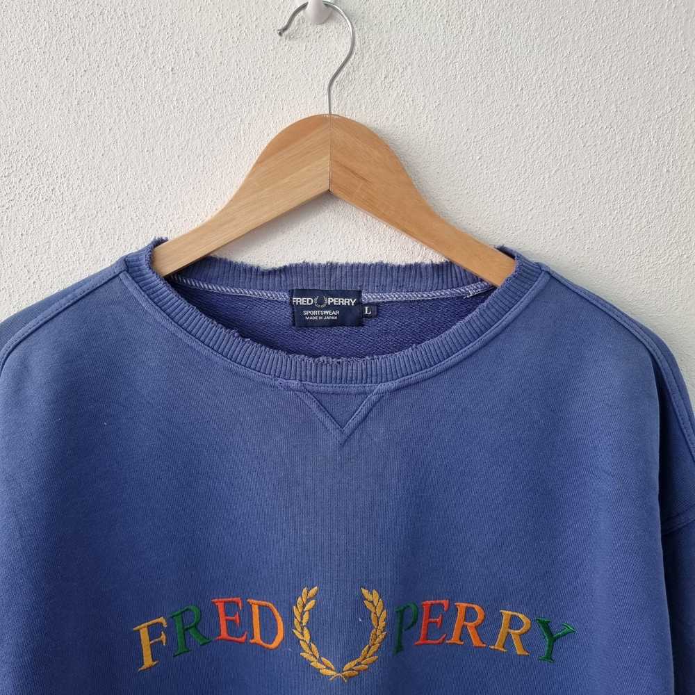 Fred Perry × Vintage Vintage rainbow logo freed p… - image 4