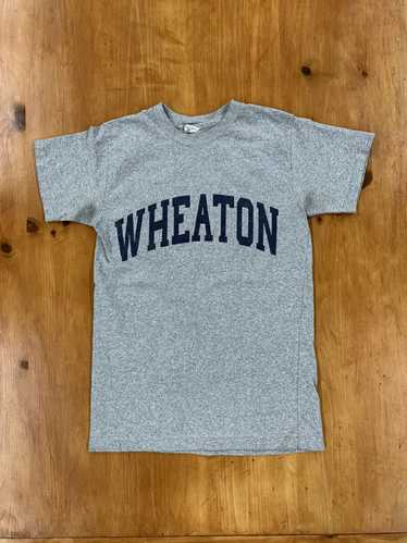 Vintage Vintage 1990s Wheaton Arc Logo Athletics S