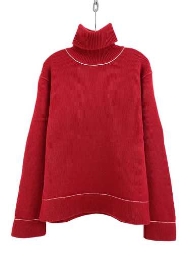 Issey Miyake Contrast Stitch Turtleneck