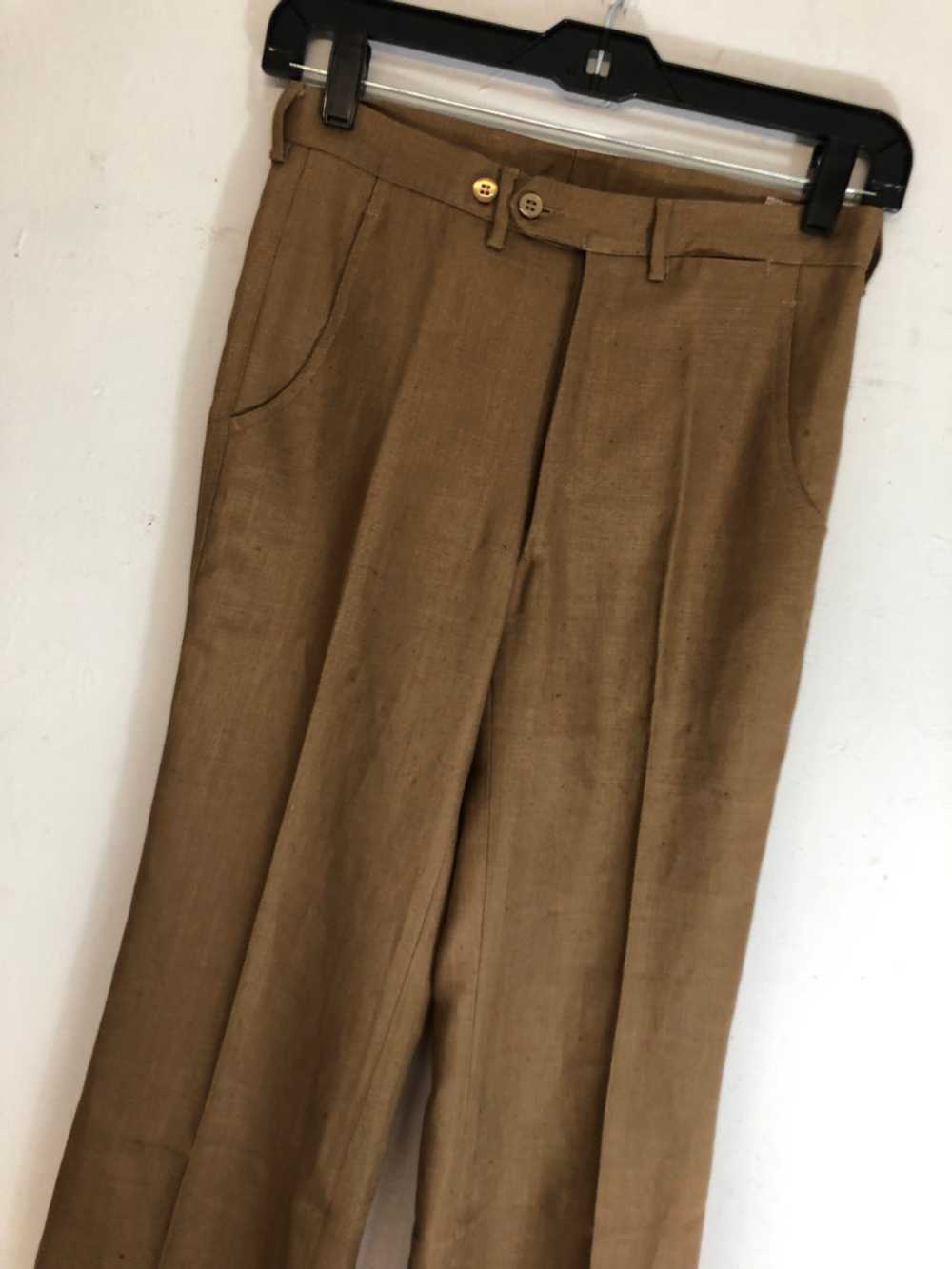 Adamo 70s Linen Pants (Deadstock) - image 2