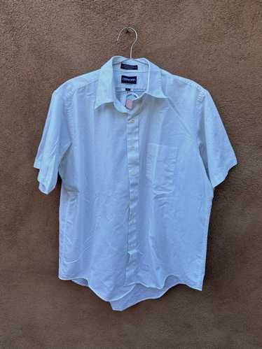 Plain White Centura Short Sleeve Shirt - image 1