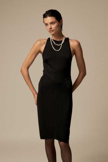 Alaïa Piped Jersey Dress