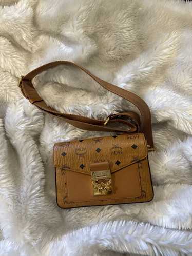 MCM Millie Visetos Small Crossbody