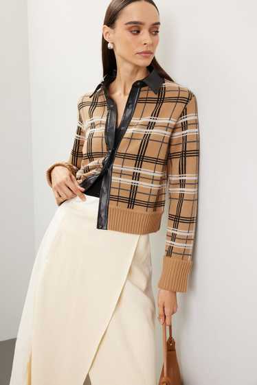 SIMKHAI Blaine Plaid Jacket