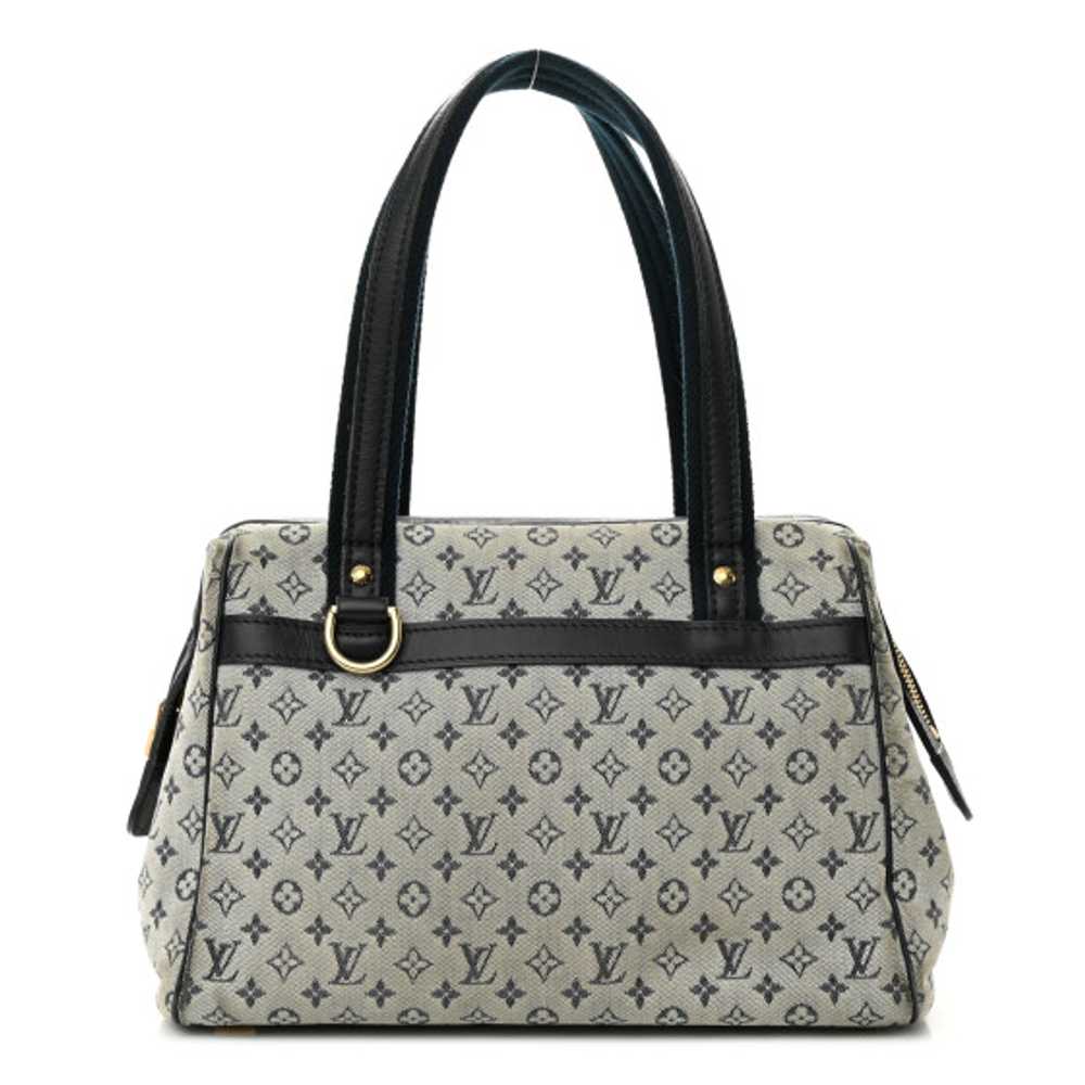 LOUIS VUITTON Mini Monogram Josephine PM Blue - image 1