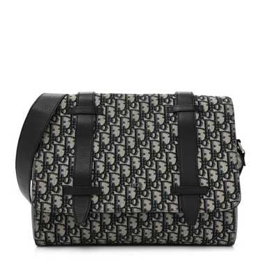 CHRISTIAN DIOR Oblique Jacquard Messenger Black - image 1