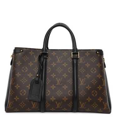 LOUIS VUITTON Monogram Soufflot MM Black - image 1