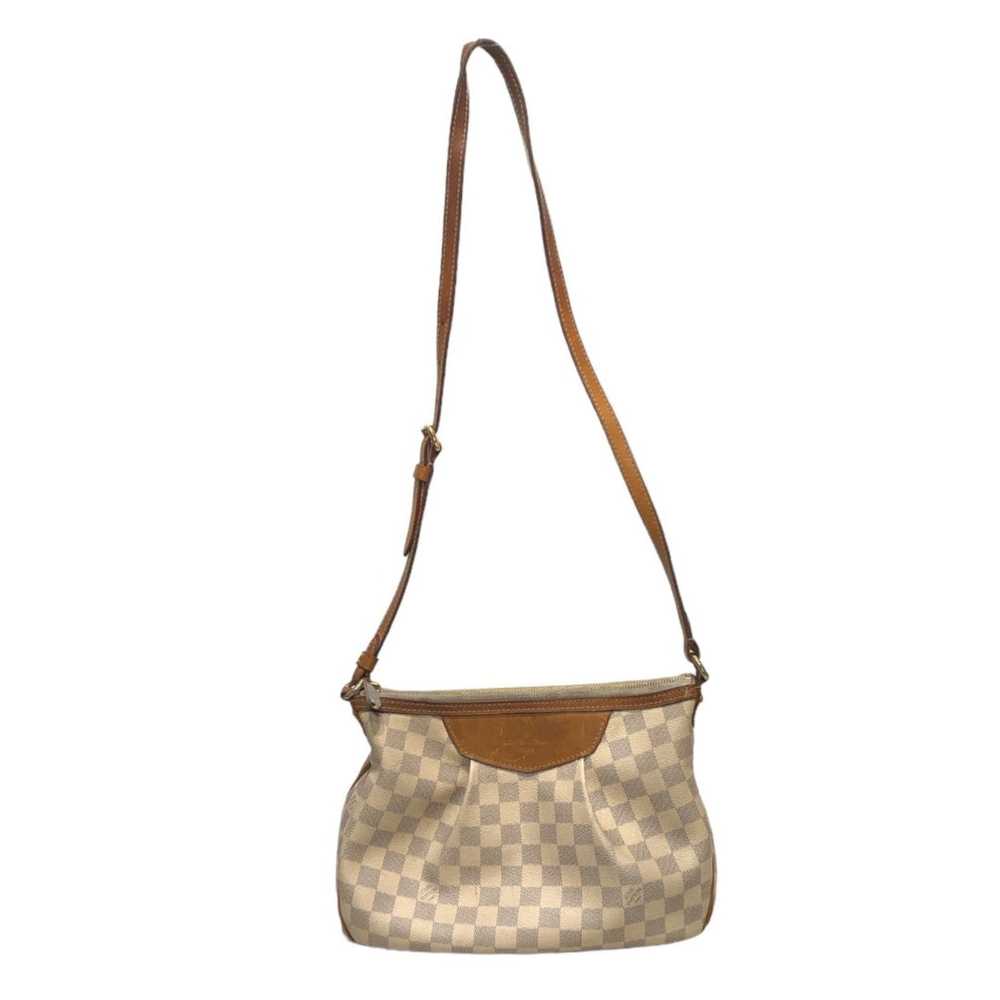 LOUIS VUITTON/Hand Bag/Monogram/Leather/WHT/DAMIE… - image 1