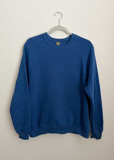 Jerzees By Russell Vintage 80’s blue Crewneck (One