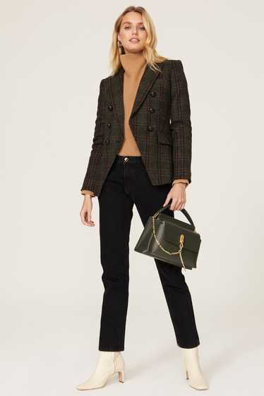 Veronica Beard Plaid Miller Dickey Jacket