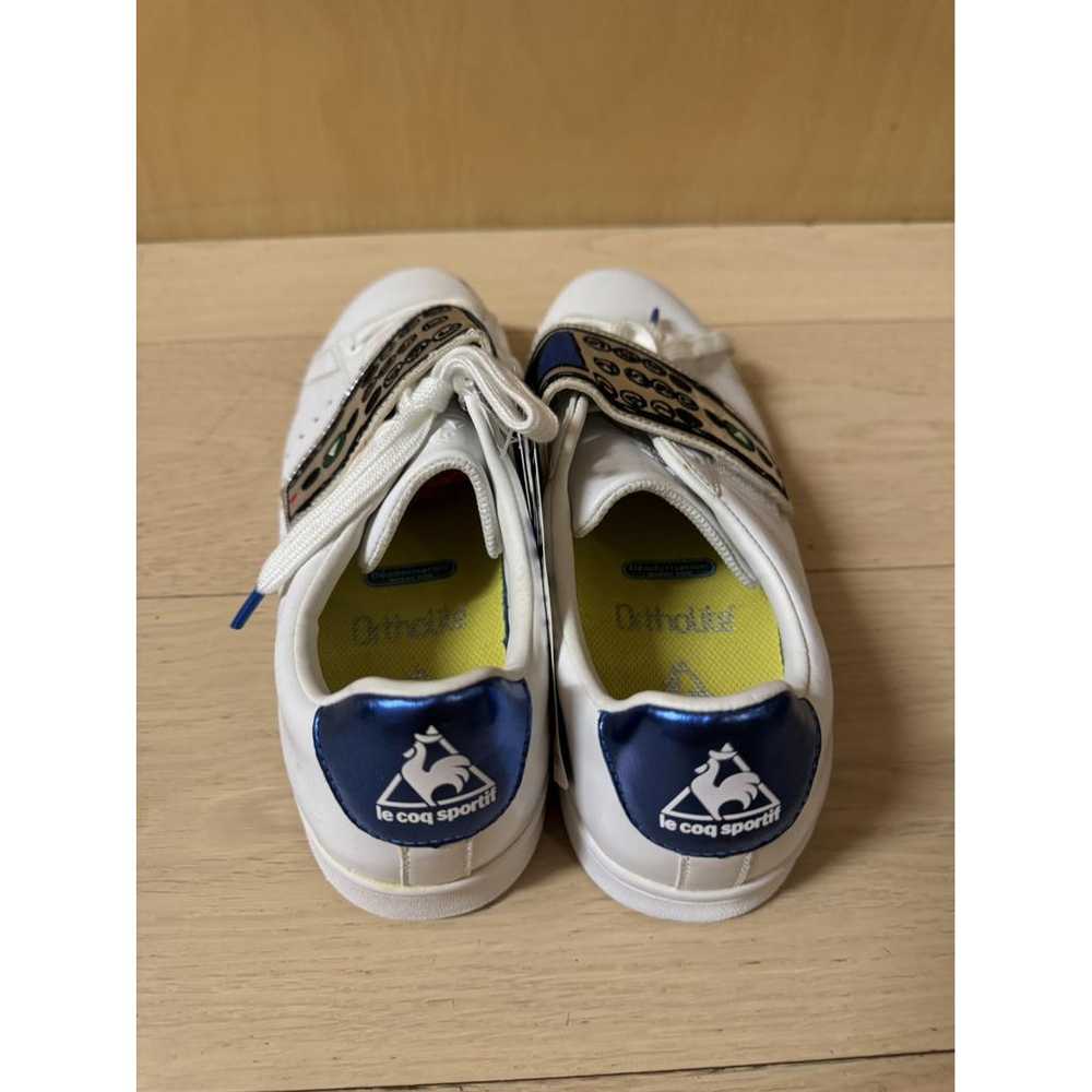 LE Coq Sportif Patent leather trainers - image 2