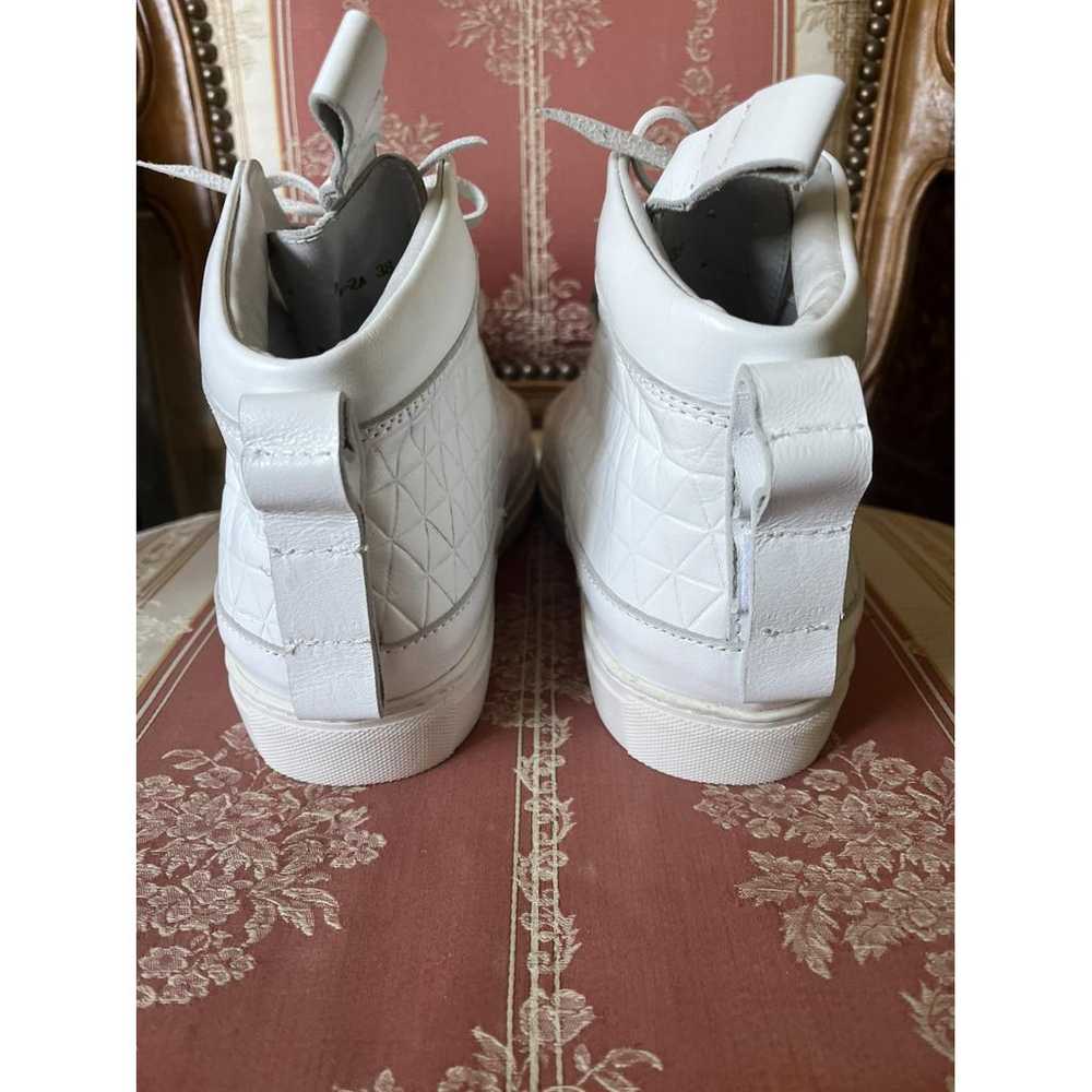 Patrick Mohr Leather high trainers - image 5