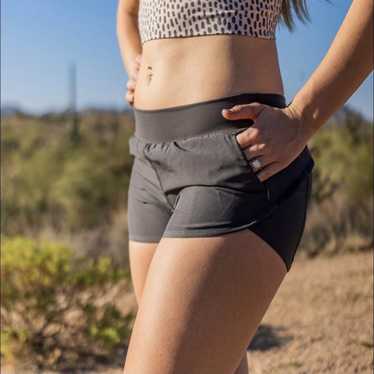 Senita Athletics Record Shorts - Ash - image 1