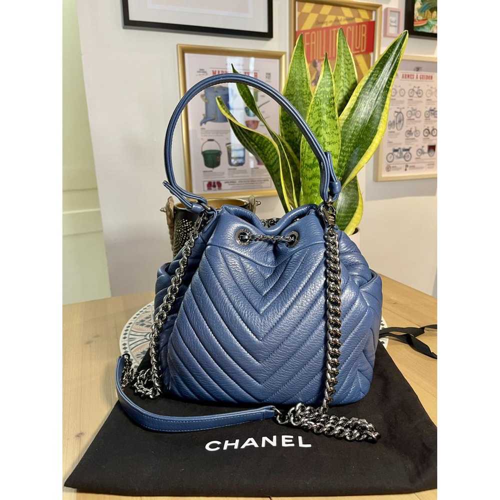 Chanel Gabrielle Bucket leather crossbody bag - image 2