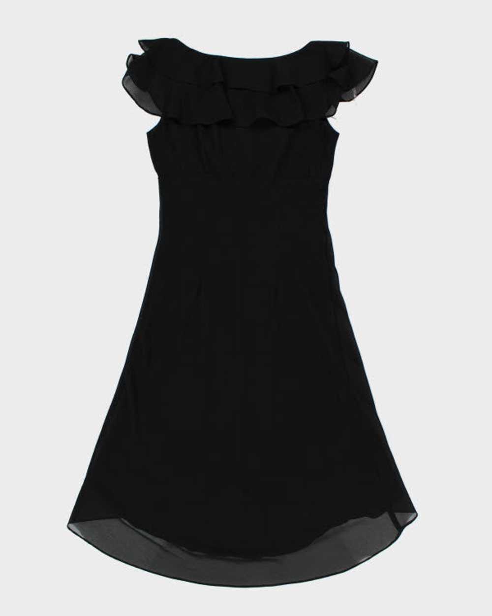 Y2k 00s Laura Black Dress - M - image 2