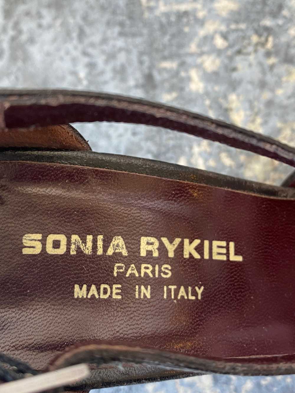 Vintage Sonia Rykiel Black Heels - image 5