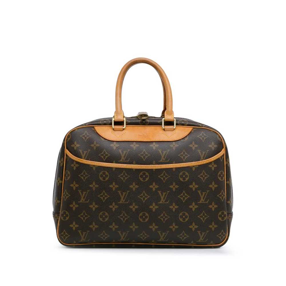 Louis Vuitton Deauville leather handbag - image 1