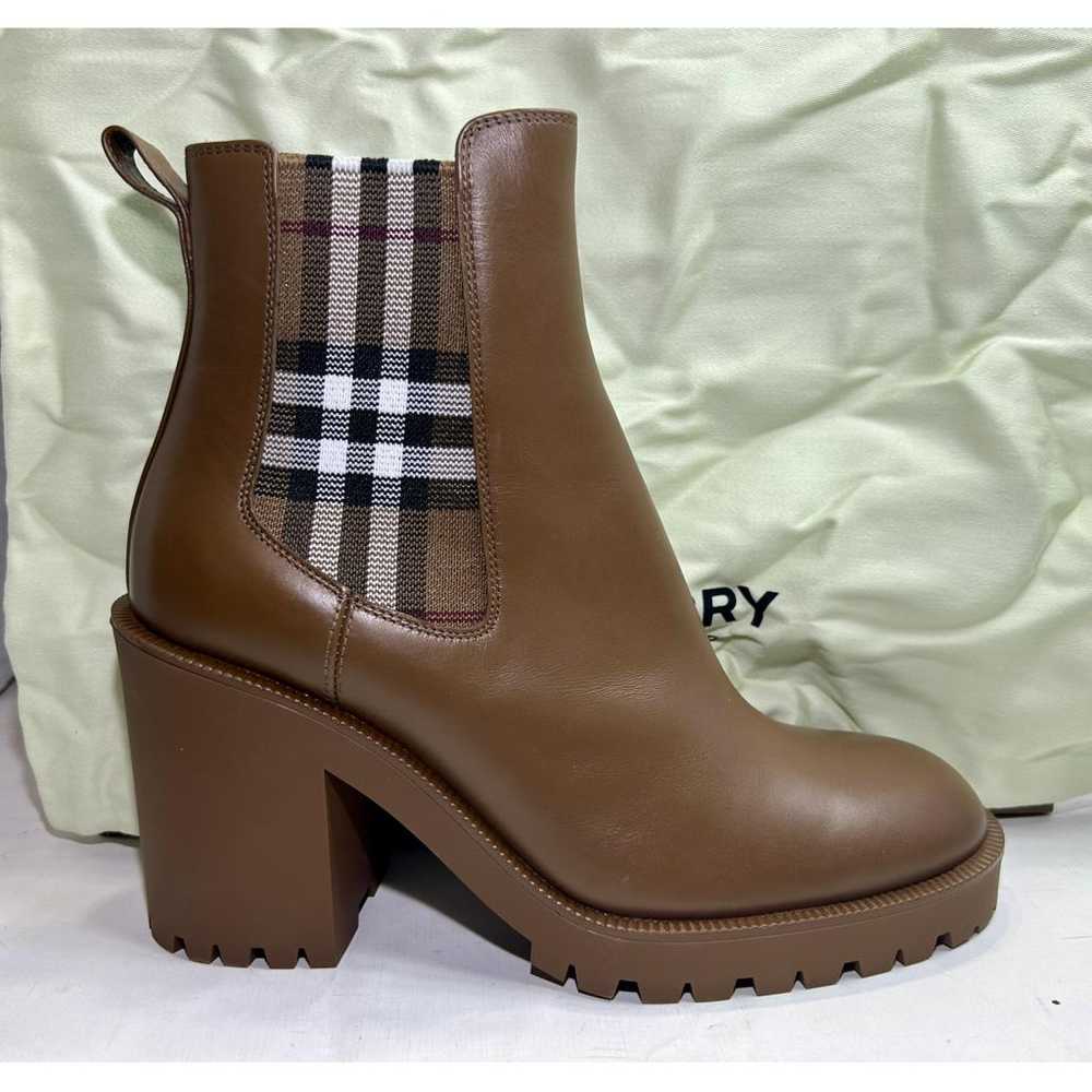 Burberry Leather ankle boots - image 2