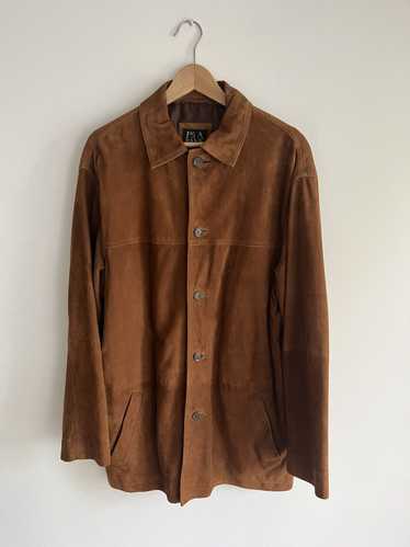 Jos. A. Bank × Made In Usa × Vintage Suede Rave B… - image 1