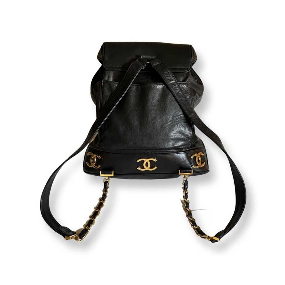 Chanel Leather backpack - image 2