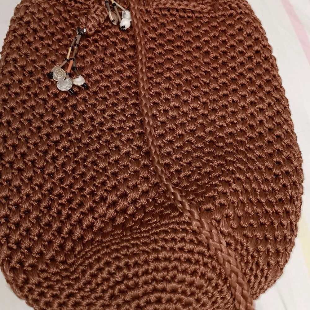 Ande Crochet Purse Vintage 1970's - image 9