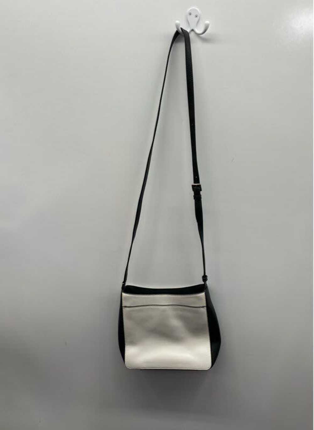 Michael Kors White/black Leather Crossbody Bag - image 2