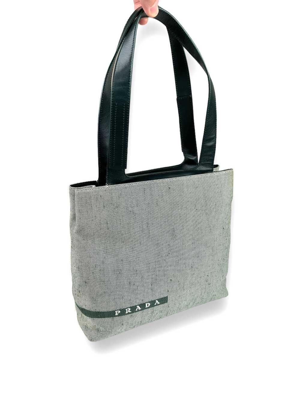 Prada SS1999 Prada Sport Green Logo Tote Bag - image 1