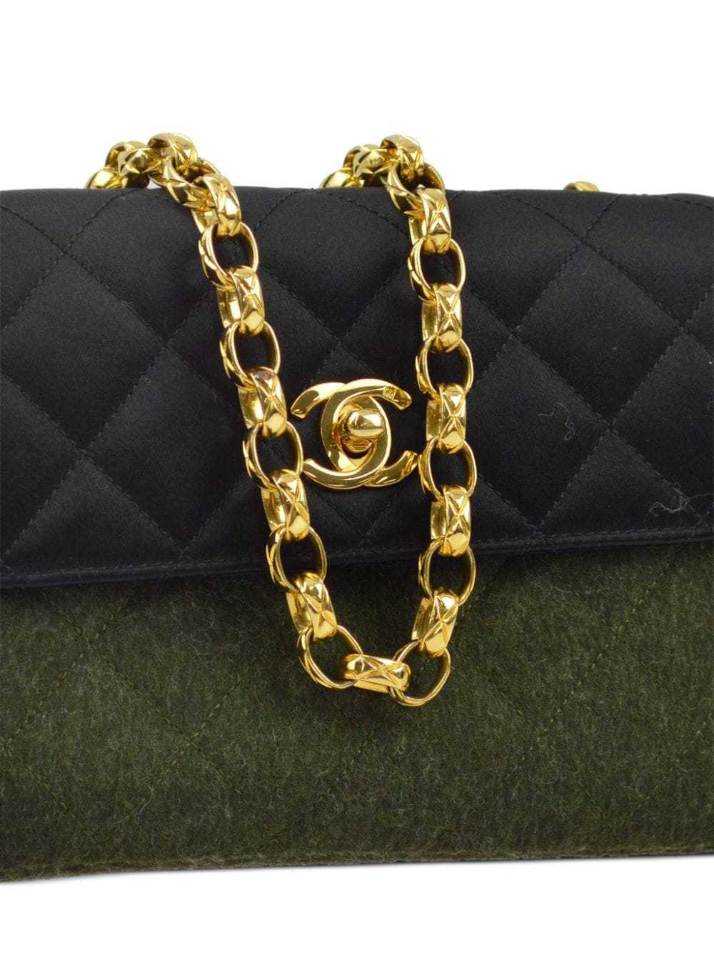 CHANEL Pre-Owned 1990 Straight Flap shoulder bag … - image 3