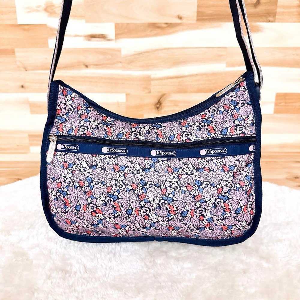 Excellent Condition [LeSportsac] Floral Small Flo… - image 4