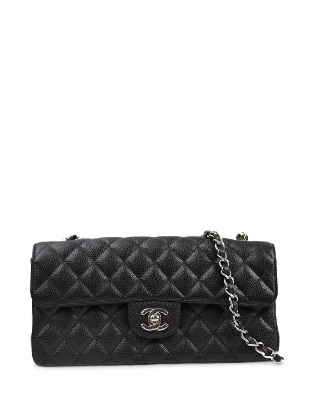 CHANEL Pre-Owned 2009 East West shoulder bag - Bl… - image 1