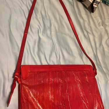 Eel Skin Crossbody Purse - image 1