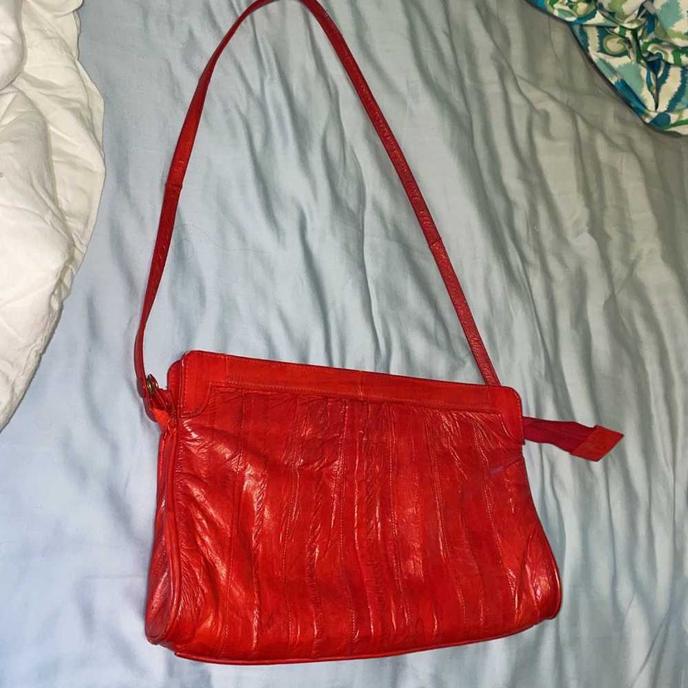 Eel Skin Crossbody Purse - image 2