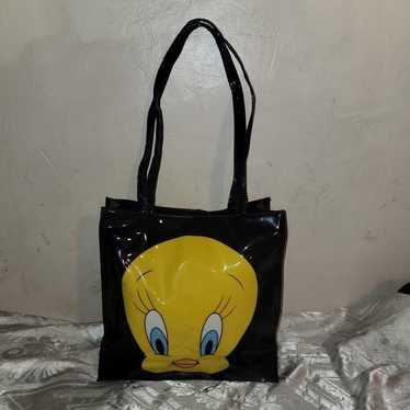 Looney on sale Tunes RARE Tweety Bird Black Duffle Bag