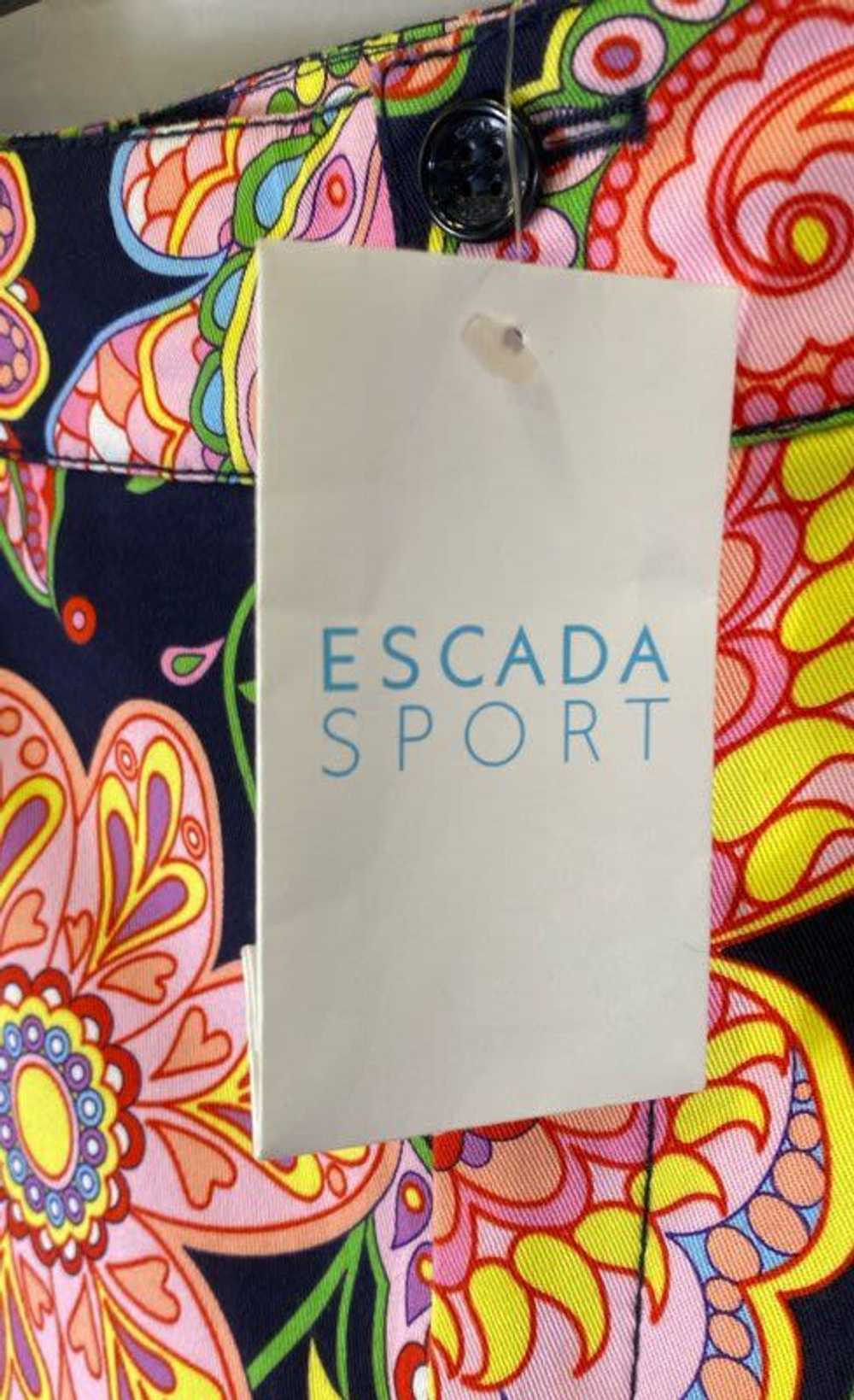 Escada Sport Multicolor Wide-Leg Pants - Size 44 - image 3