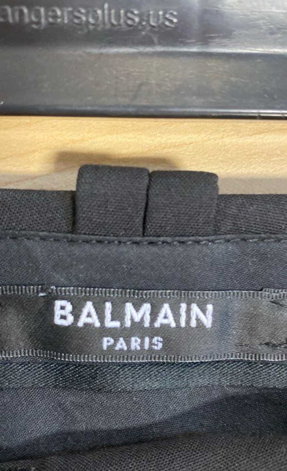 Balmain Paris Black Slacks - Size 38 - image 3