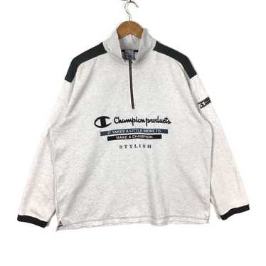 Champion CHAMPION PRODUCTS Stylish Half Zipper Sp… - image 1