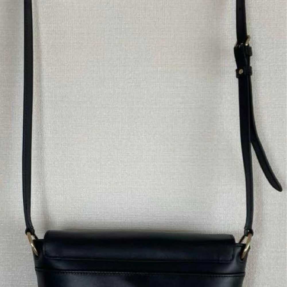 【Great Condition】Agnes B Shoulder Bag Cow Leather… - image 10