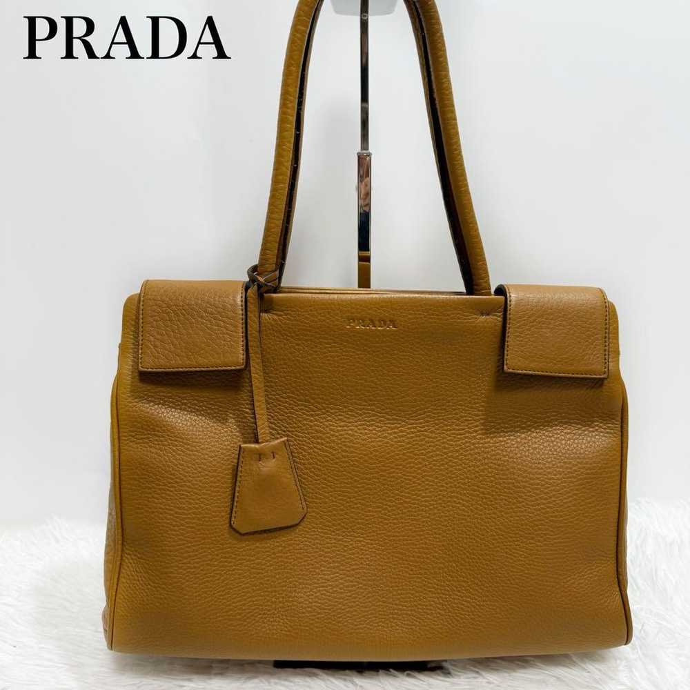 Excellent condition ✨ PRADA Logo Embossed Tote Ba… - image 2