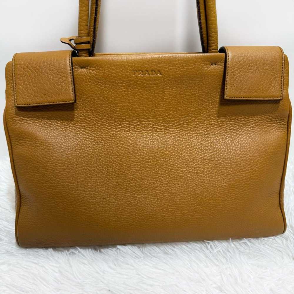 Excellent condition ✨ PRADA Logo Embossed Tote Ba… - image 3