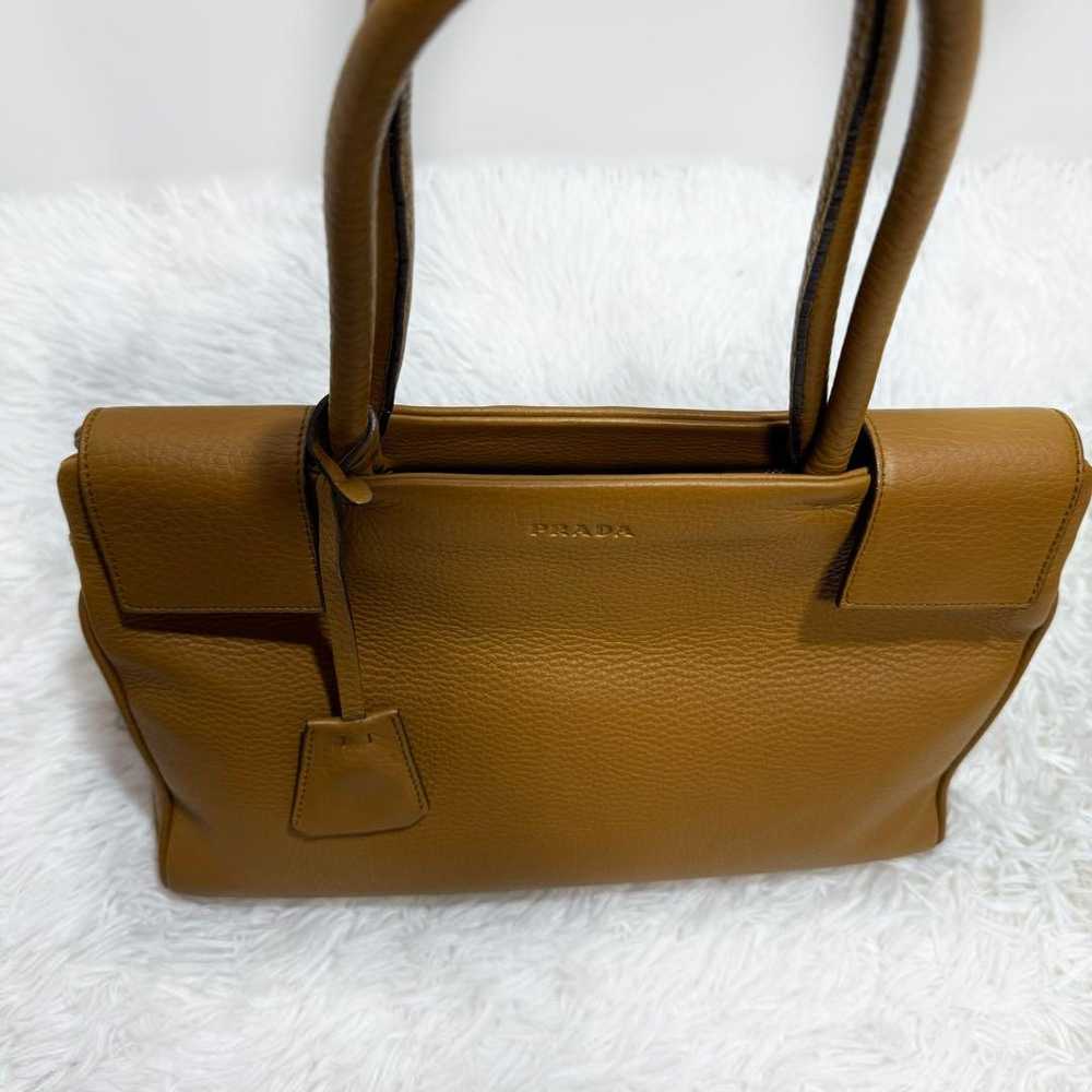 Excellent condition ✨ PRADA Logo Embossed Tote Ba… - image 9