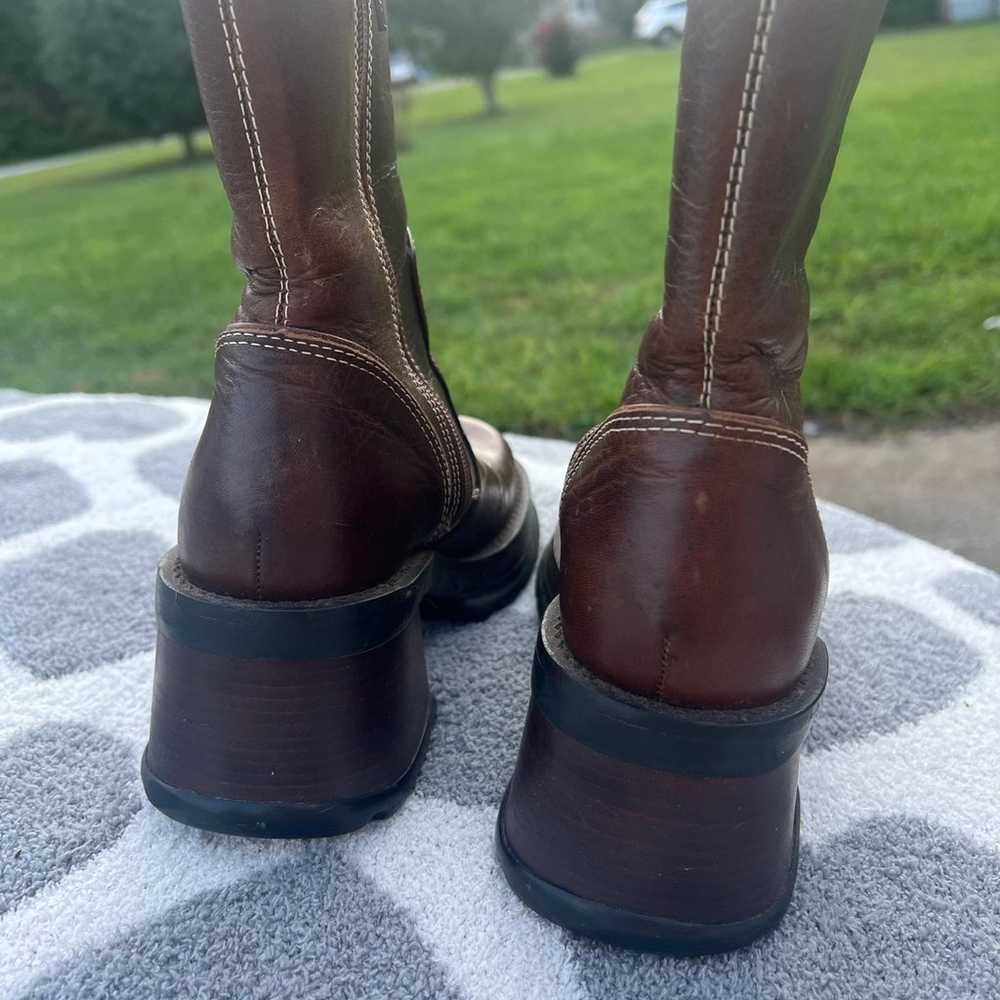 Vintage Y2K Steve Madden Hott Brown Leather Bratz… - image 3