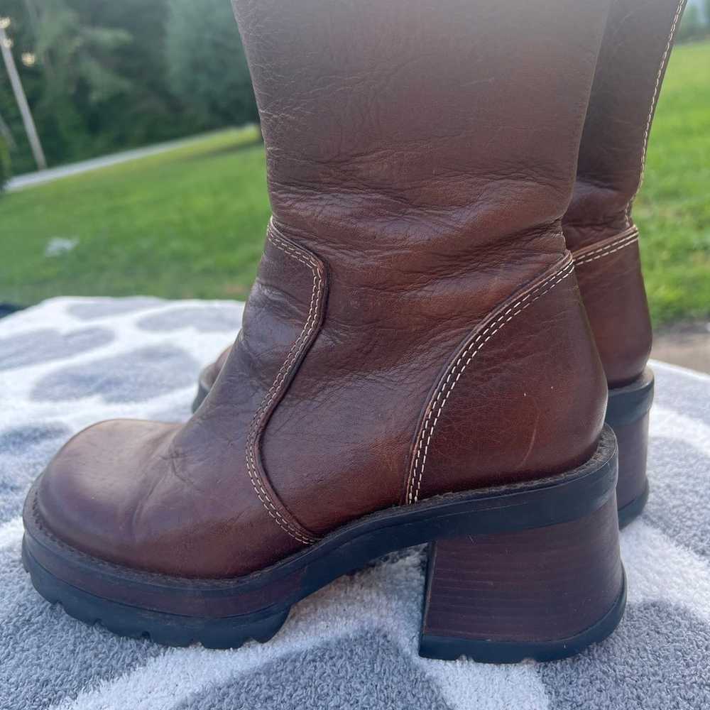 Vintage Y2K Steve Madden Hott Brown Leather Bratz… - image 4