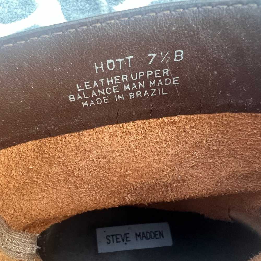 Vintage Y2K Steve Madden Hott Brown Leather Bratz… - image 5