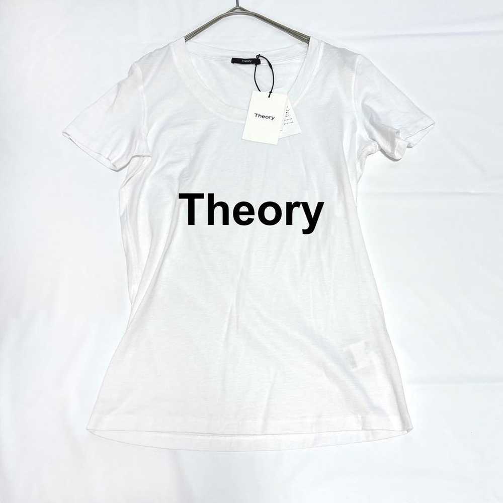 Tagged Theory T-shirt, white, simple, MADE IN PER… - image 1