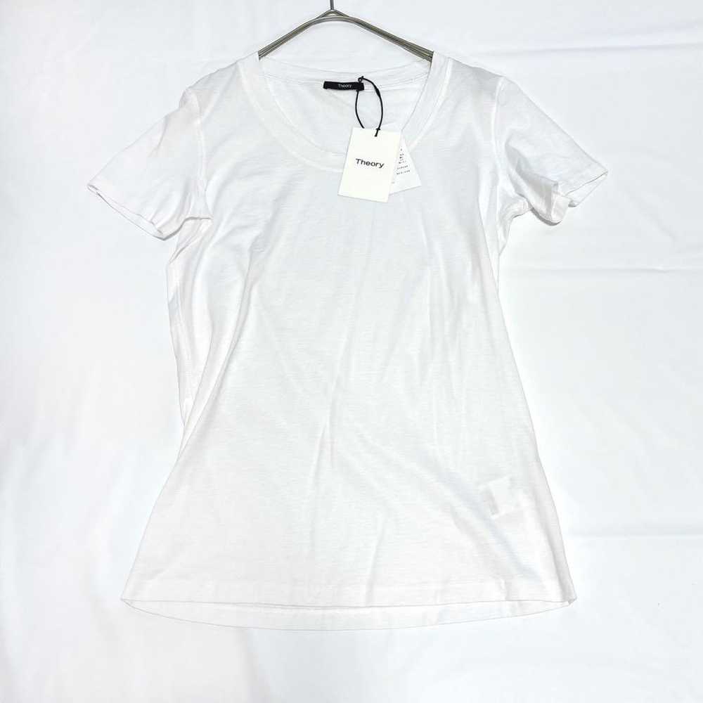 Tagged Theory T-shirt, white, simple, MADE IN PER… - image 2