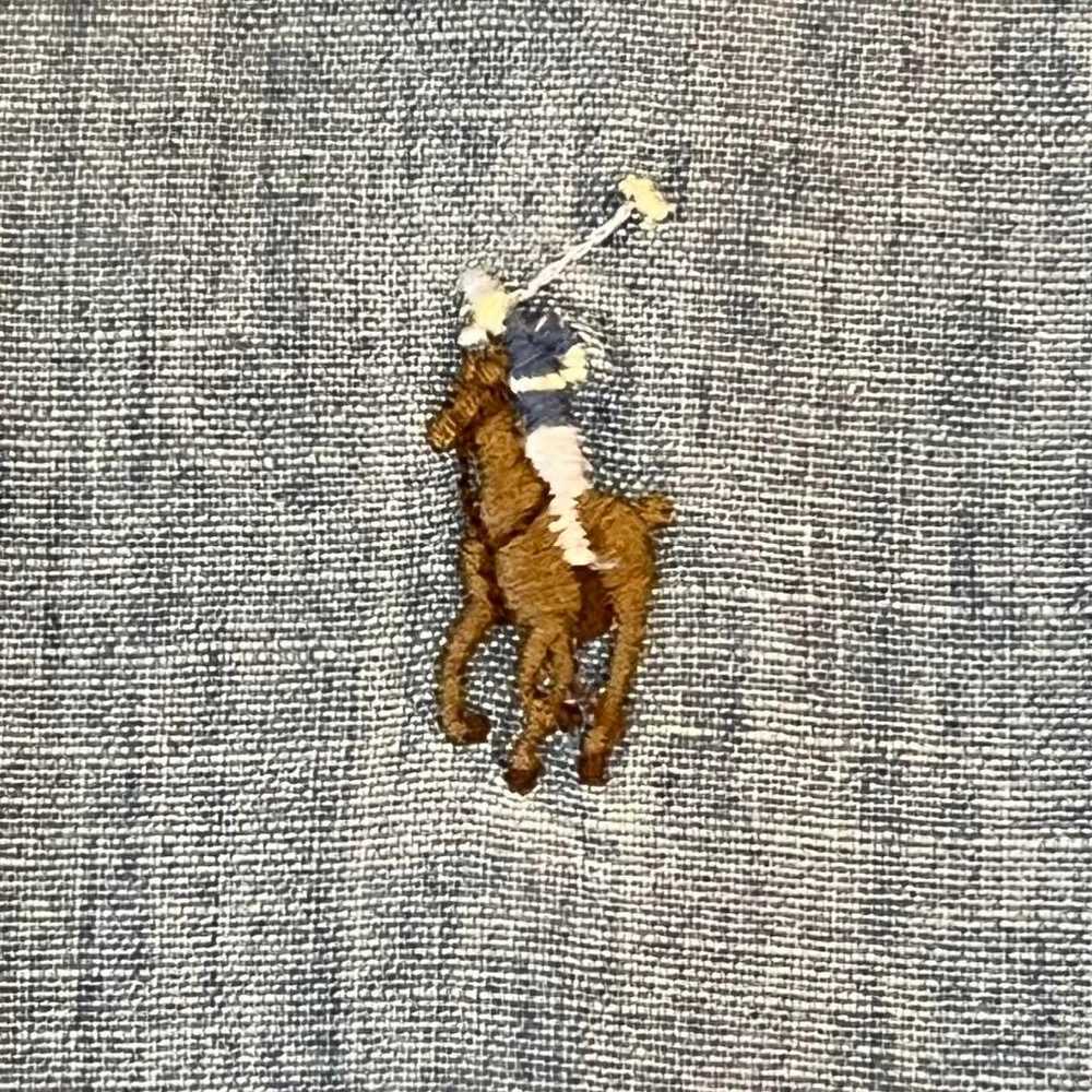 Polo Ralph Lauren popular cotton chambray shirt, … - image 8