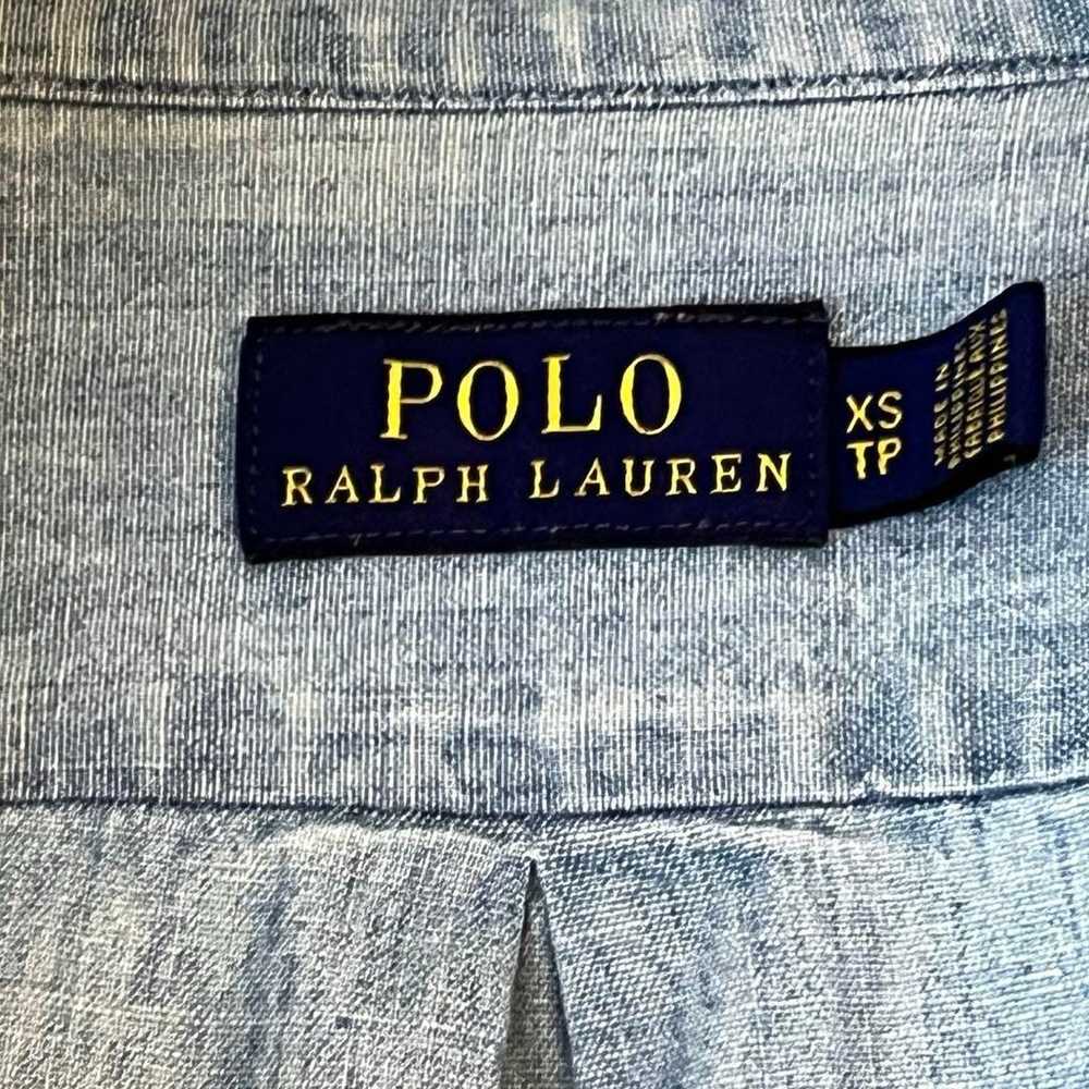 Polo Ralph Lauren popular cotton chambray shirt, … - image 9