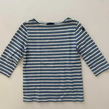 SAINT JAMES T-shirt Striped Vintage Long Sleeve - image 1